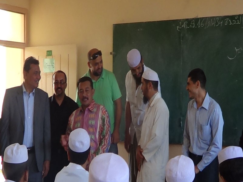 سفير أندونيسيا بالجزائر في زيارة لمؤسسة الشيخ عمي سعيد