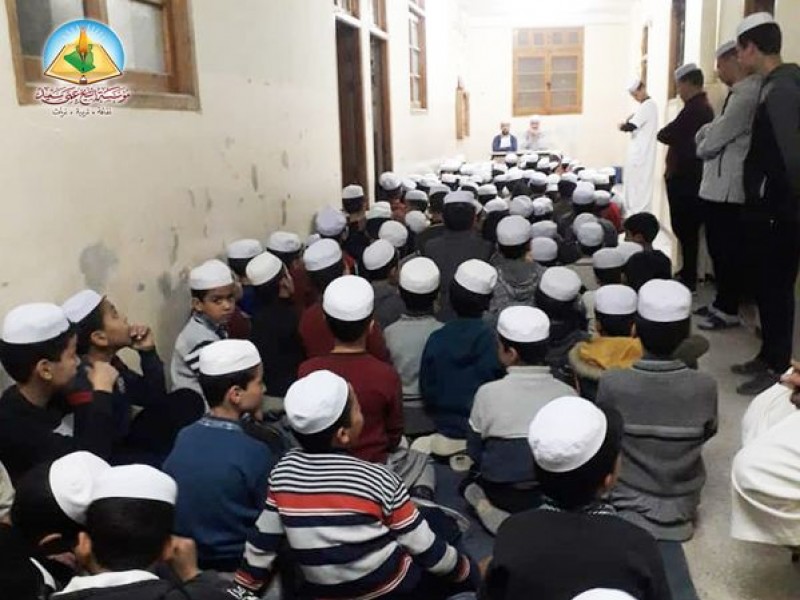 إدارة قسم التعليم القرآني فرع بين جبلين بنين؛ نظمت حفلا تكريميا للتلاميذ الناجحين و المجدّين في امتحانات الفصل الأول. إدارة قسم التعليم القرآني فرع بين جبلين بنين؛ نظمت حفلا تكريميا للتلاميذ الناجحين و المجدّين في امتحانات الفصل الأول.