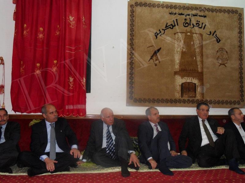 مؤسسة الشيخ عمي سعيد تستقبل وزير الفلاحة ووزير الموارد المائية مؤسسة الشيخ عمي سعيد تستقبل وزير الفلاحة ووزير الموارد المائية