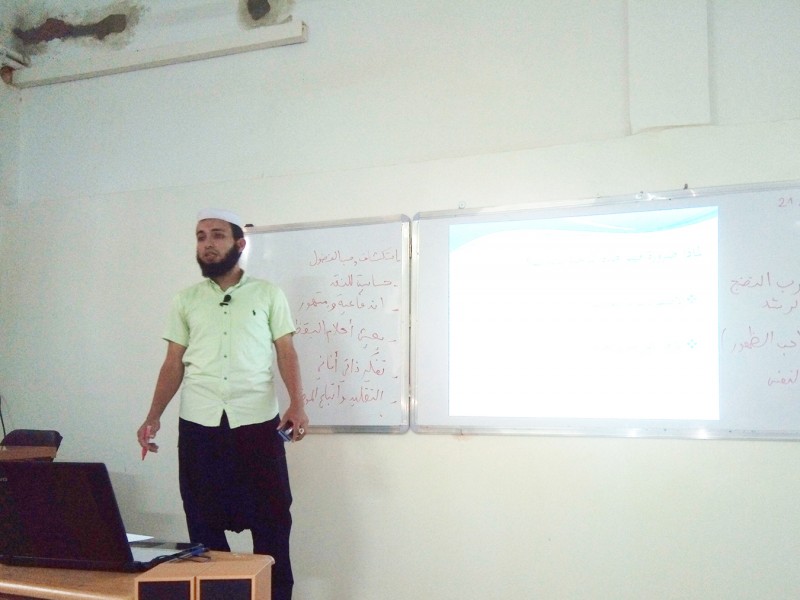 قسم الدورات التكوينية ينظم دورات إيمانية توجيهية لطالبات المرحلة المتوسطة والثانوية بفرع باباالسعد